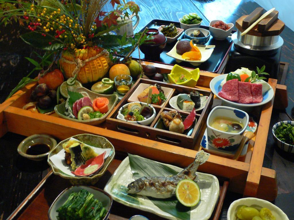 Okuaso No Yado Yamanami Hotel Minamioguni Ngoại thất bức ảnh